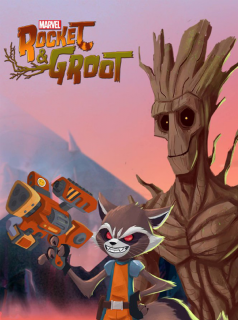 Marvel Rocket et Groot